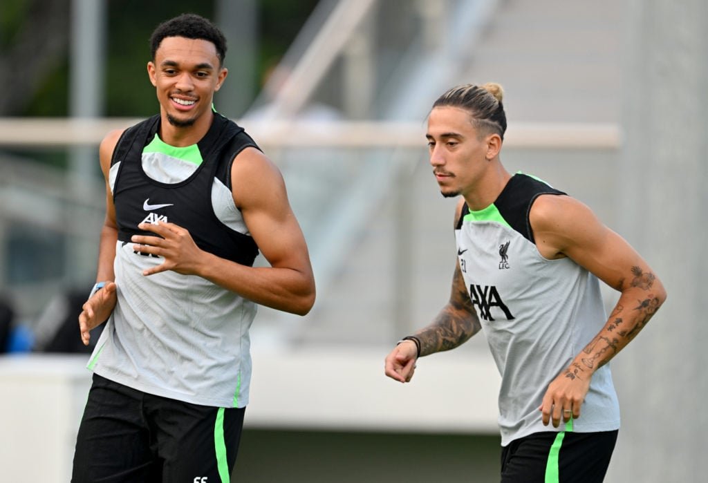 Trent Alexander Arnold and Kostas Tsimikas