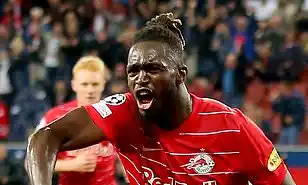 Oumar Solet at Salzburg