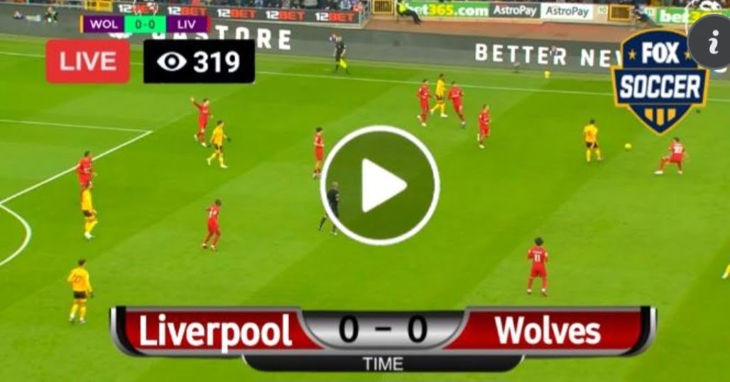 Wolves vs Liverpool live stream
