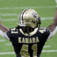 Alvin Kamara of the New Orleans Saints